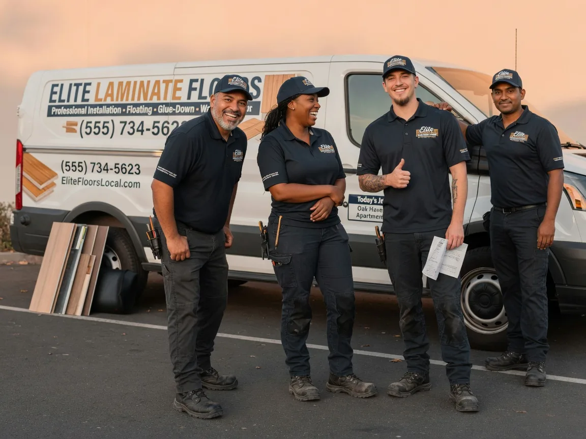 Laminate flooring installation company in Milfay, OK